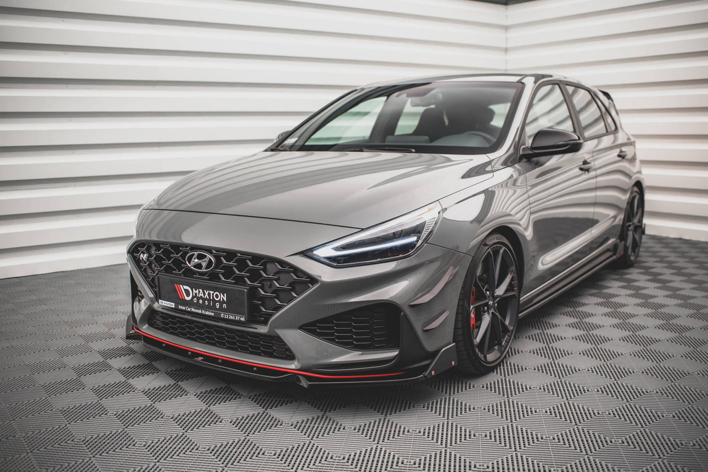 Hyundai i30 N-Line (PD) Facelift - Frontspoiler - Frontlippe V.1 + Flaps (DTC)