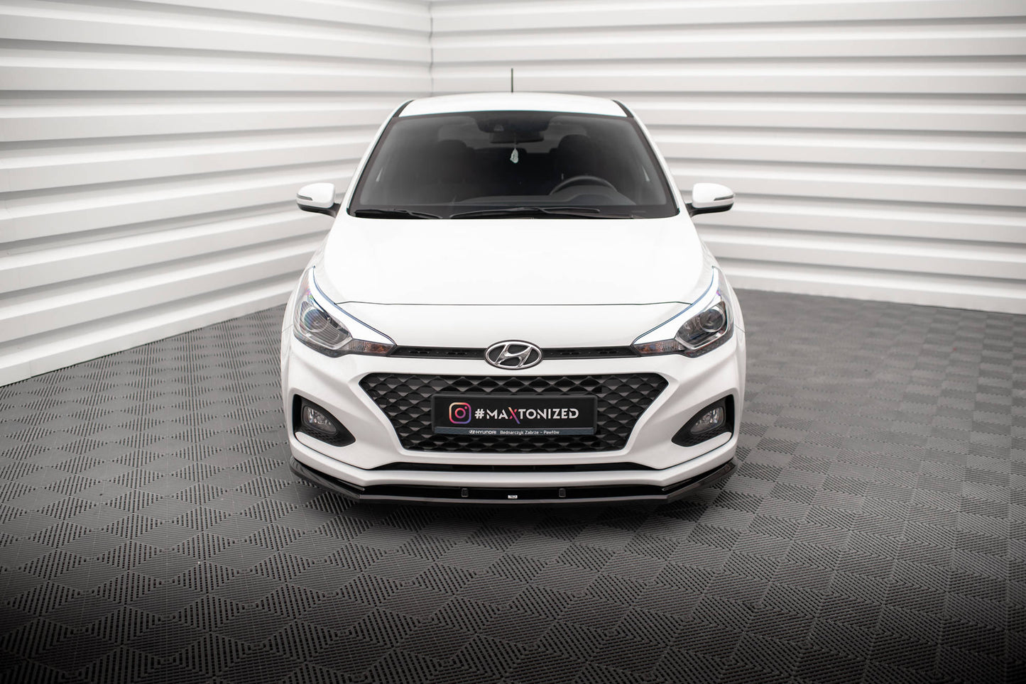 Hyundai i20 Mk2 Facelift - Frontspoiler - Frontlippe V.1