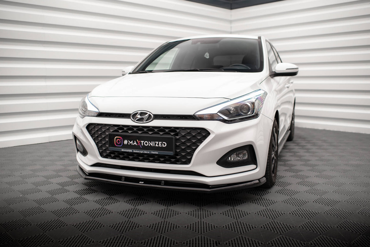 Hyundai i20 Mk2 Facelift - Frontspoiler - Frontlippe V.1