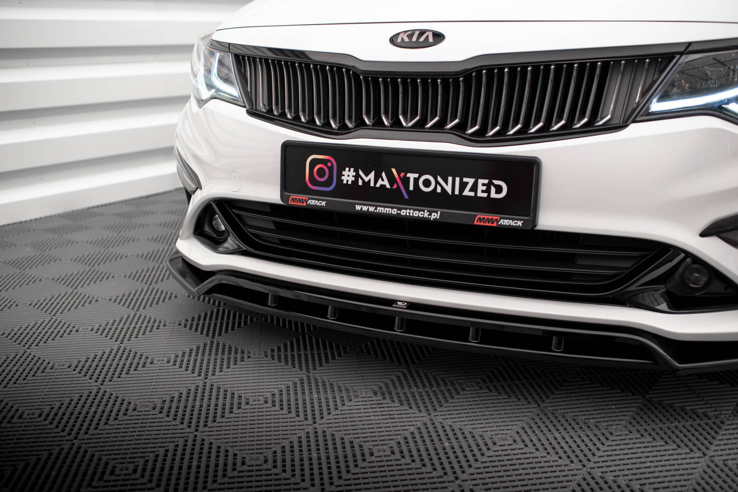 KIA Optima Mk4 Facelift - Frontspoiler - Frontlippe V.1