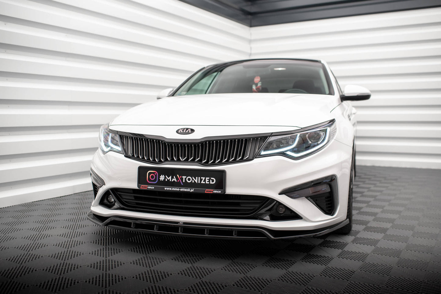 KIA Optima Mk4 Facelift - Frontspoiler - Frontlippe V.1