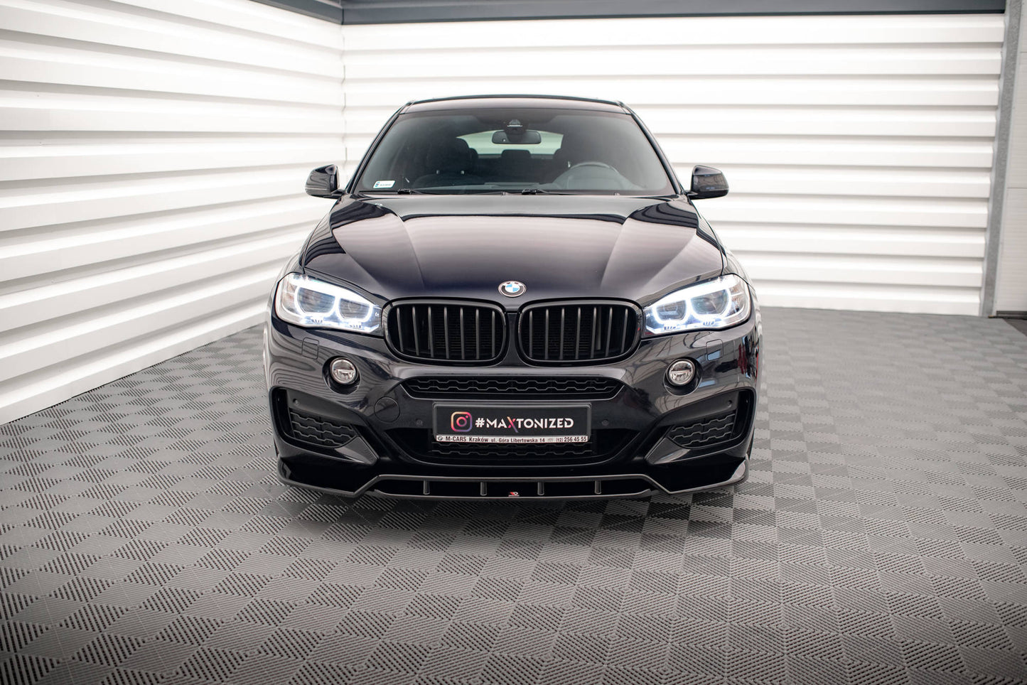 BMW X6 F16 - Frontspoiler - Frontlippe V.2 (DTC)
