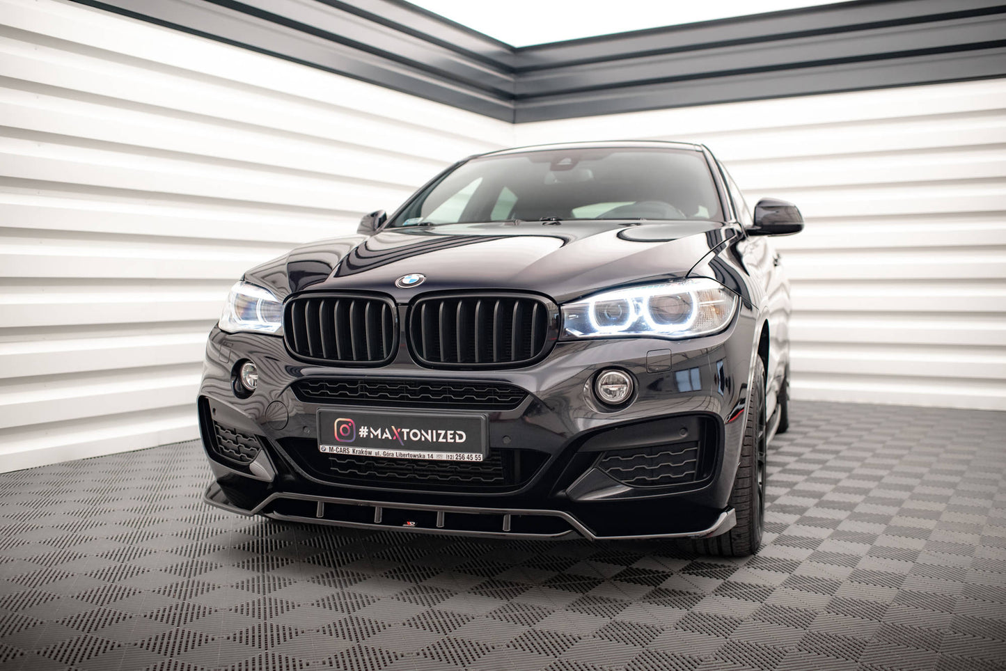 BMW X6 F16 - Frontspoiler - Frontlippe V.2 (DTC)