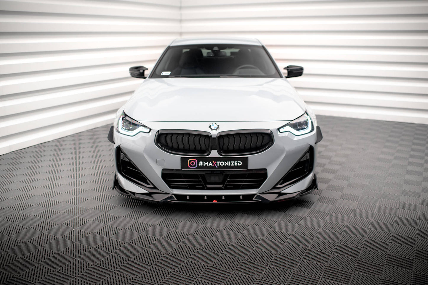 BMW 2er G42 Coupe M-Paket - Frontspoiler - Frontlippe + Flaps V.2