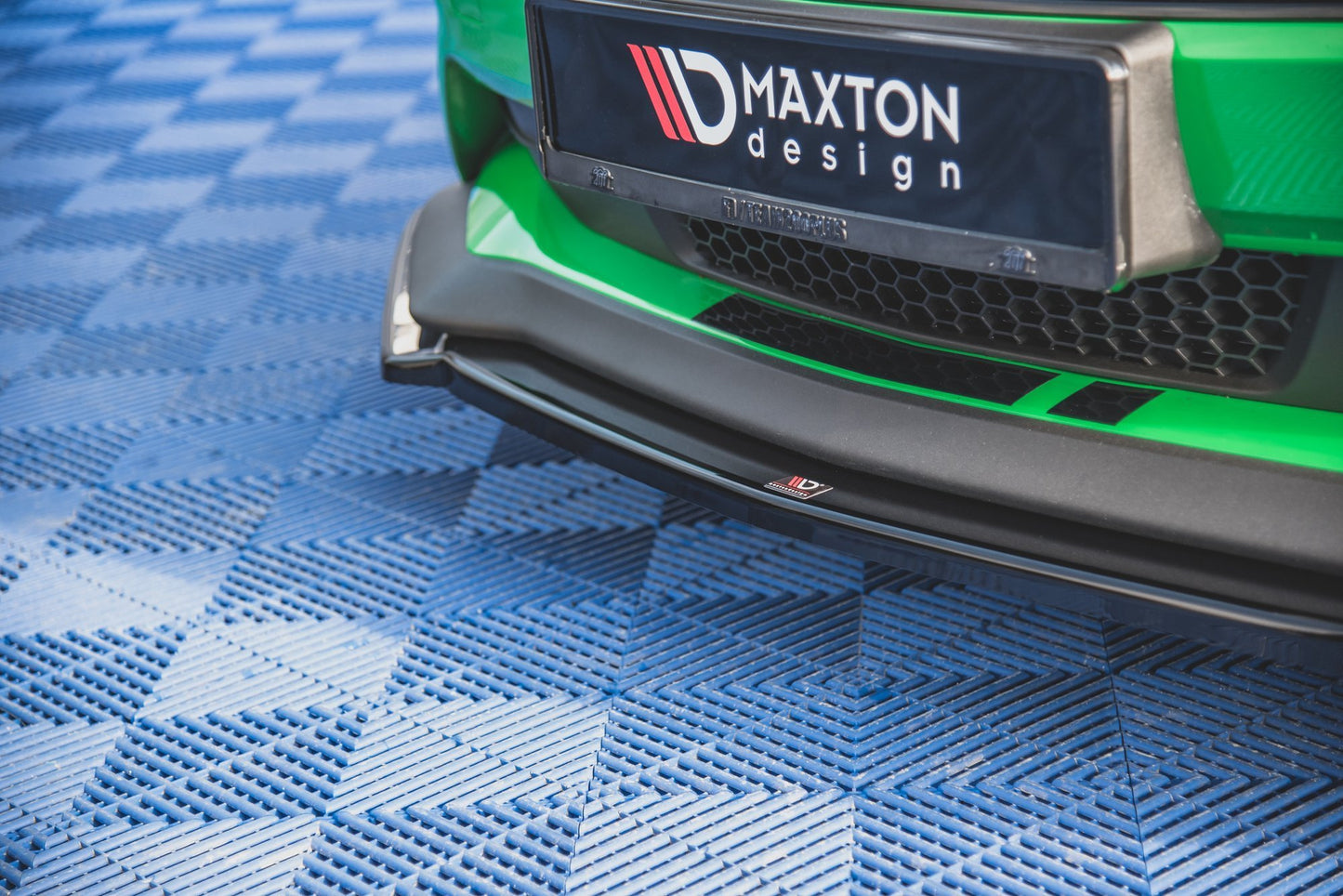 Ford Mustang GT Mk6 Facelift - Frontspoiler - Frontlippe V.2 + Flaps (DTC)