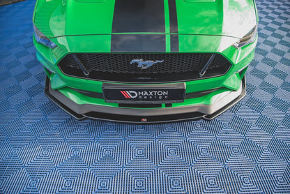 Ford Mustang GT Mk6 Facelift - Frontspoiler - Frontlippe V.2 + Flaps (DTC)