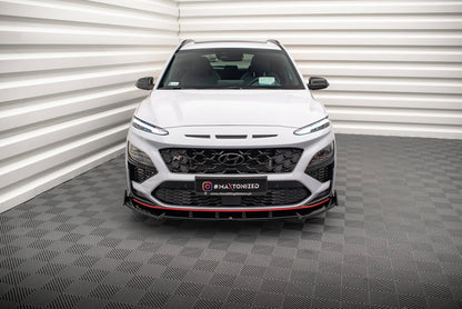 Hyundai Kona N Mk1 - Frontspoiler - Frontlippe V.2 + Flaps