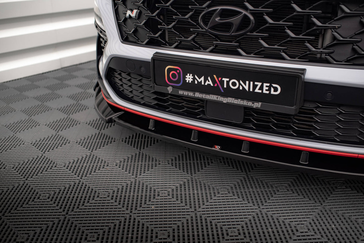 Hyundai Kona N Mk1 - Frontspoiler - Frontlippe V.2 + Flaps