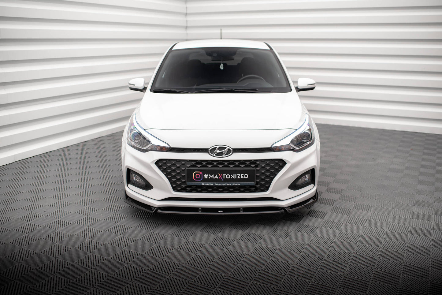 Hyundai i20 Mk2 Facelift - Frontspoiler - Frontlippe V.2