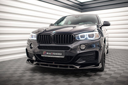 BMW X6 F16 - Frontspoiler - Frontlippe V.3 (DTC)