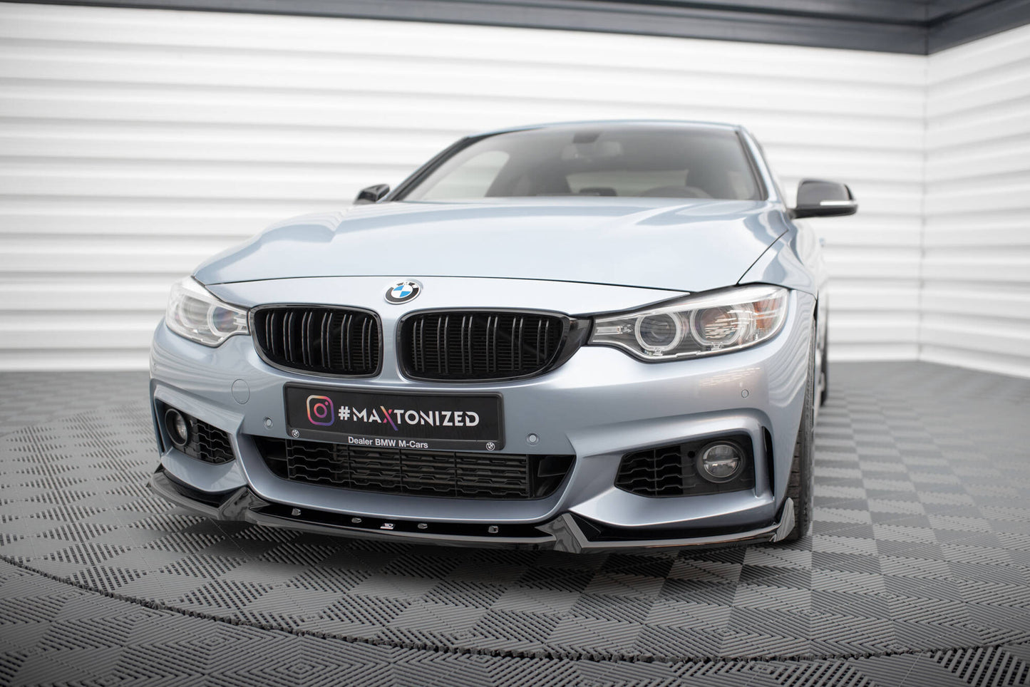 BMW 4er F32 Coupe M-Paket - Frontspoiler - Frontlippe V.4