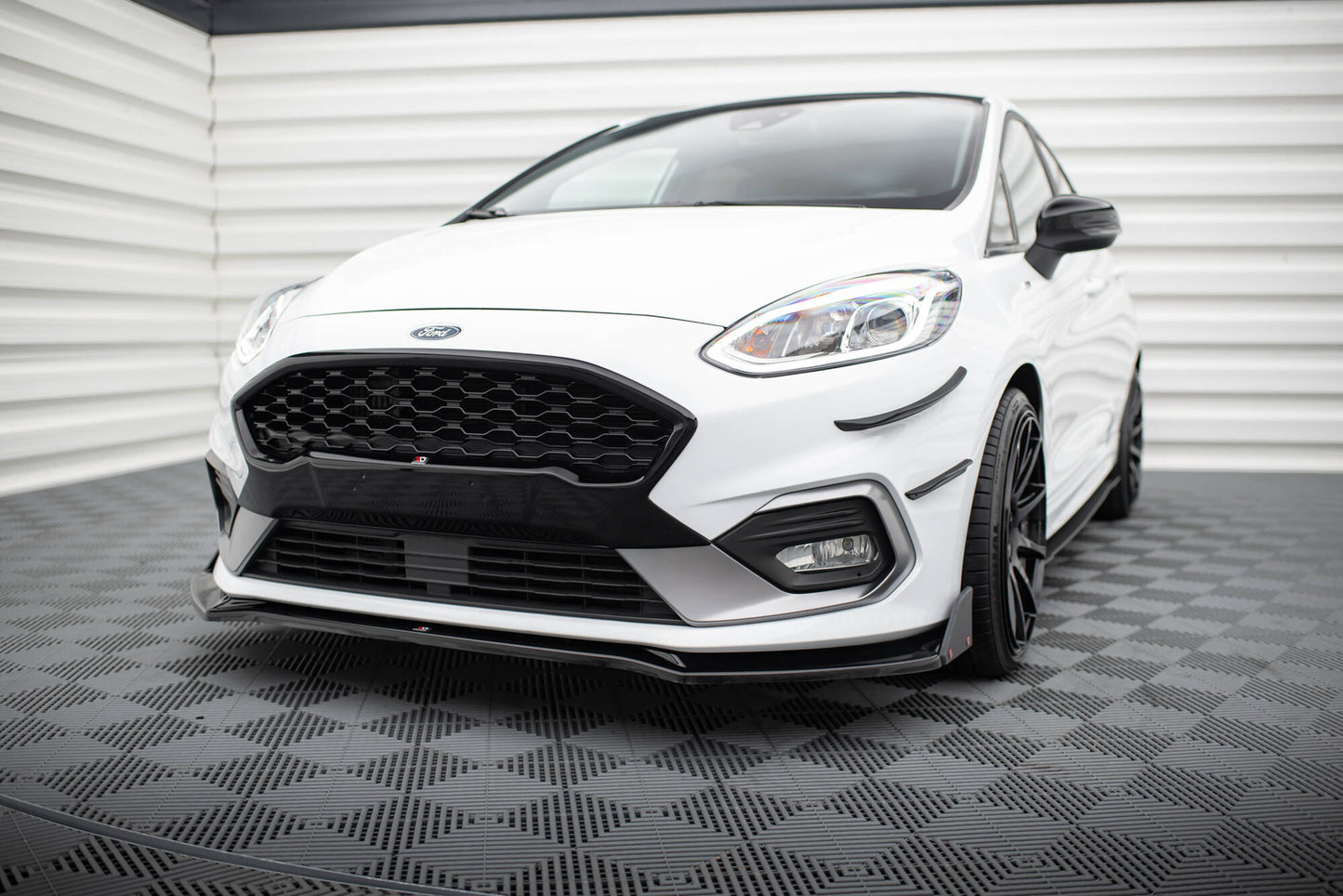 Ford Fiesta ST Mk8 - Frontspoiler - Frontlippe V.4 + Flaps (DTC)