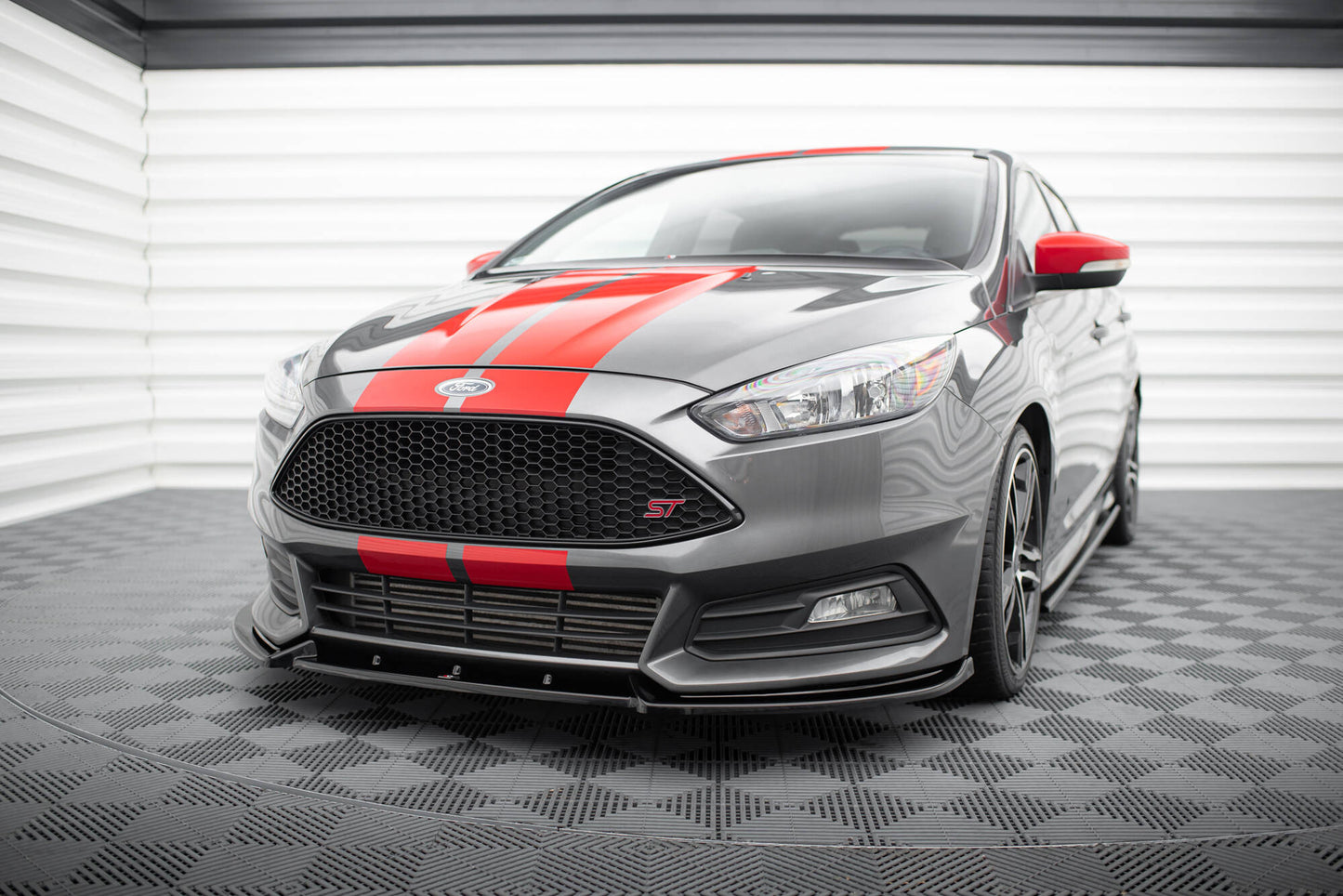 Ford Focus ST Mk3 Facelift - Frontspoiler - Frontlippe V.4