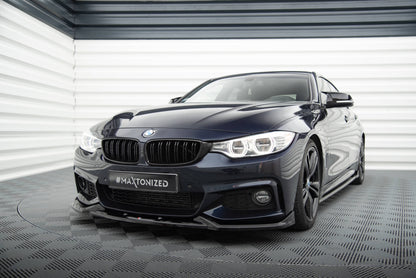 BMW 4er F32 Coupe M-Paket - Frontspoiler - Frontlippe V.5 DTC