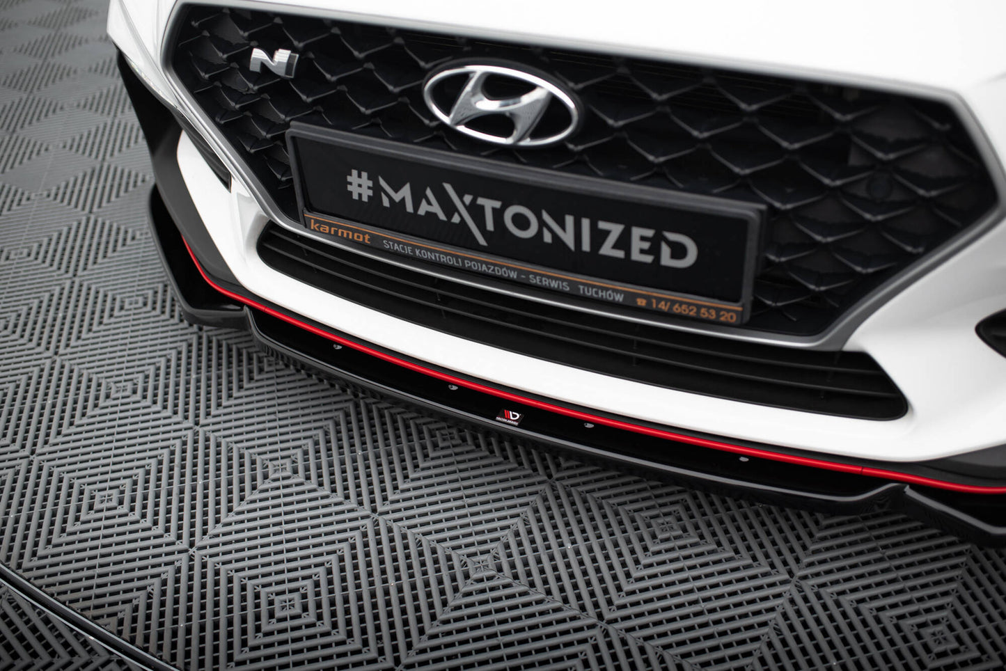 Hyundai i30 N (PD) - Frontspoiler - Frontlippe V.6 + Flaps