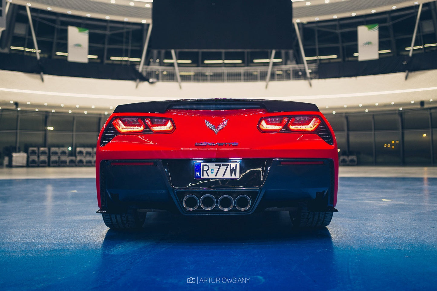 Chevrolet Corvette Stingray C7 - Heck Flaps
