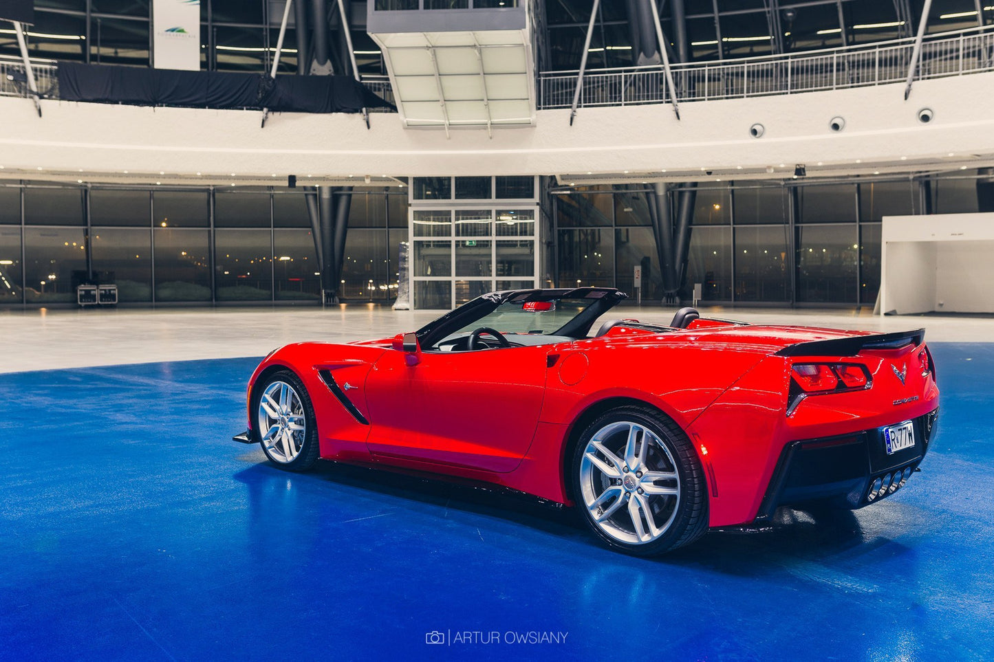 Chevrolet Corvette Stingray C7 - Heck Flaps