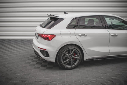 Audi S3 8Y Facelift Sportback Heck Ansatz Flaps