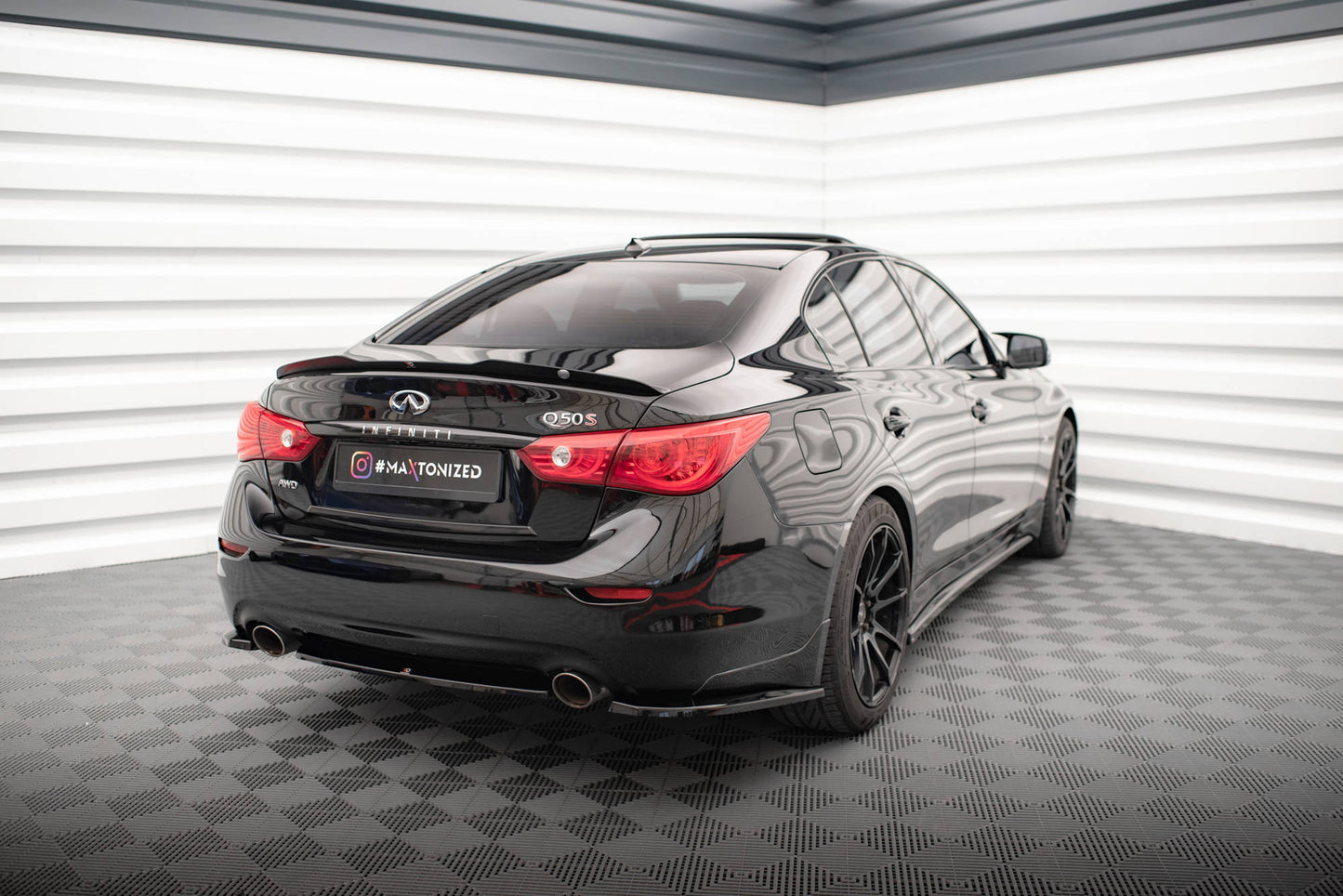 Infiniti Q50 S Mk1 - Heck Flaps V.1