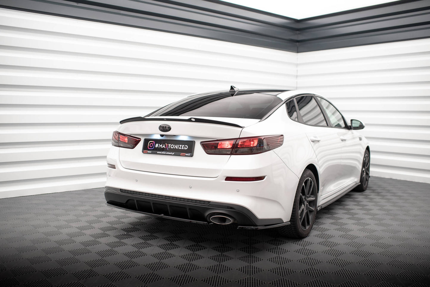KIA Optima Mk4 Facelift - Heck Ansatz