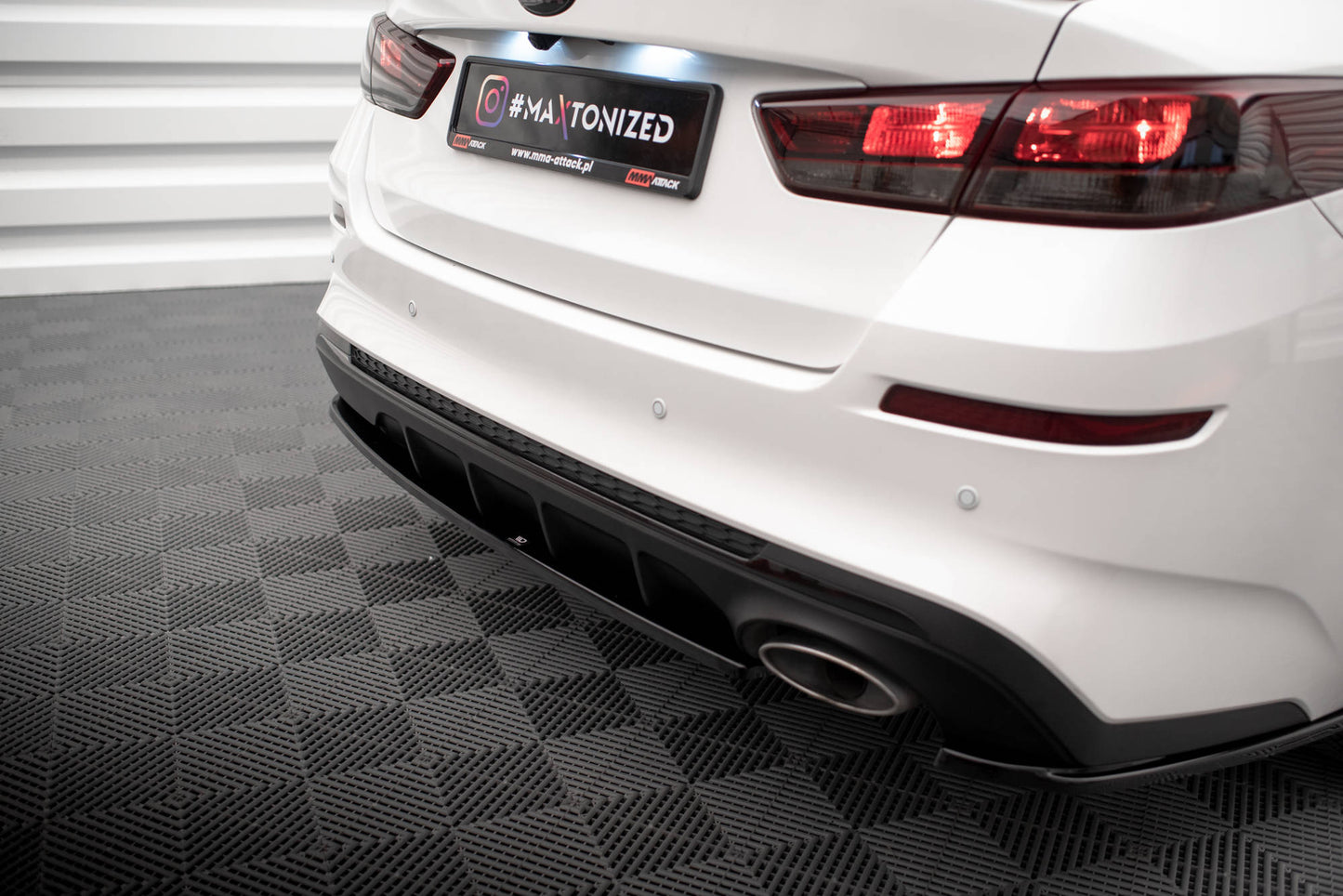 KIA Optima Mk4 Facelift - Heck Ansatz