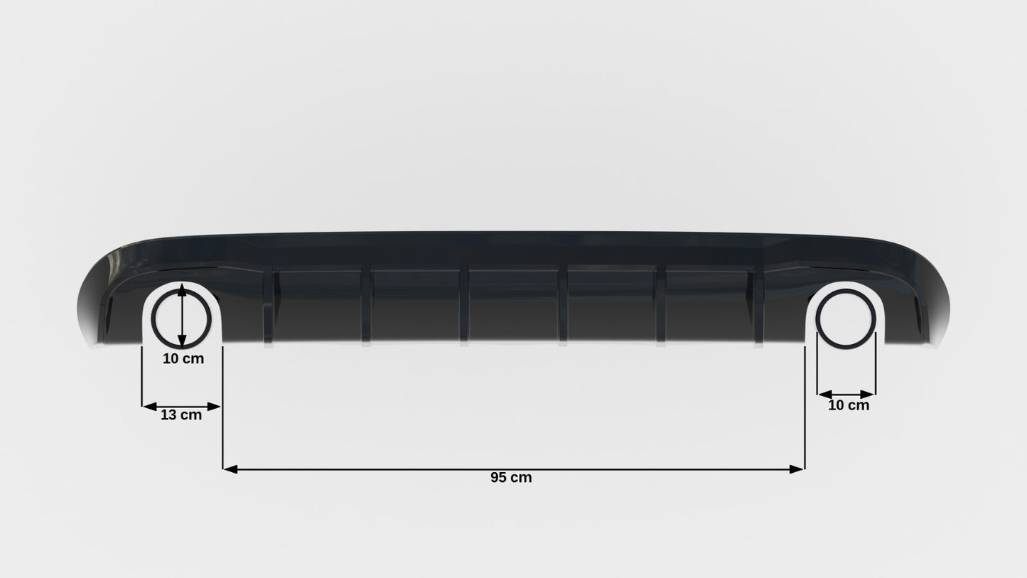 Audi A5 8T S-Line Sportback Heck Diffusor O-O