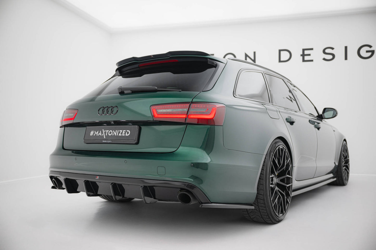 Audi A6 C7 S-Line Heck Diffusor O-O