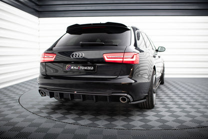 Audi A6 C7 Heck Diffusor O-O