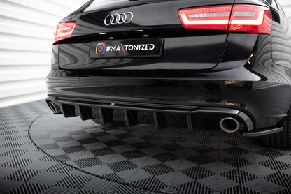 Audi A6 C7 Heck Diffusor O-O