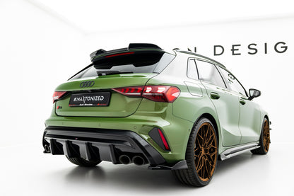 Audi S3 8Y Facelift Limousine Heck Diffusor OO-OO