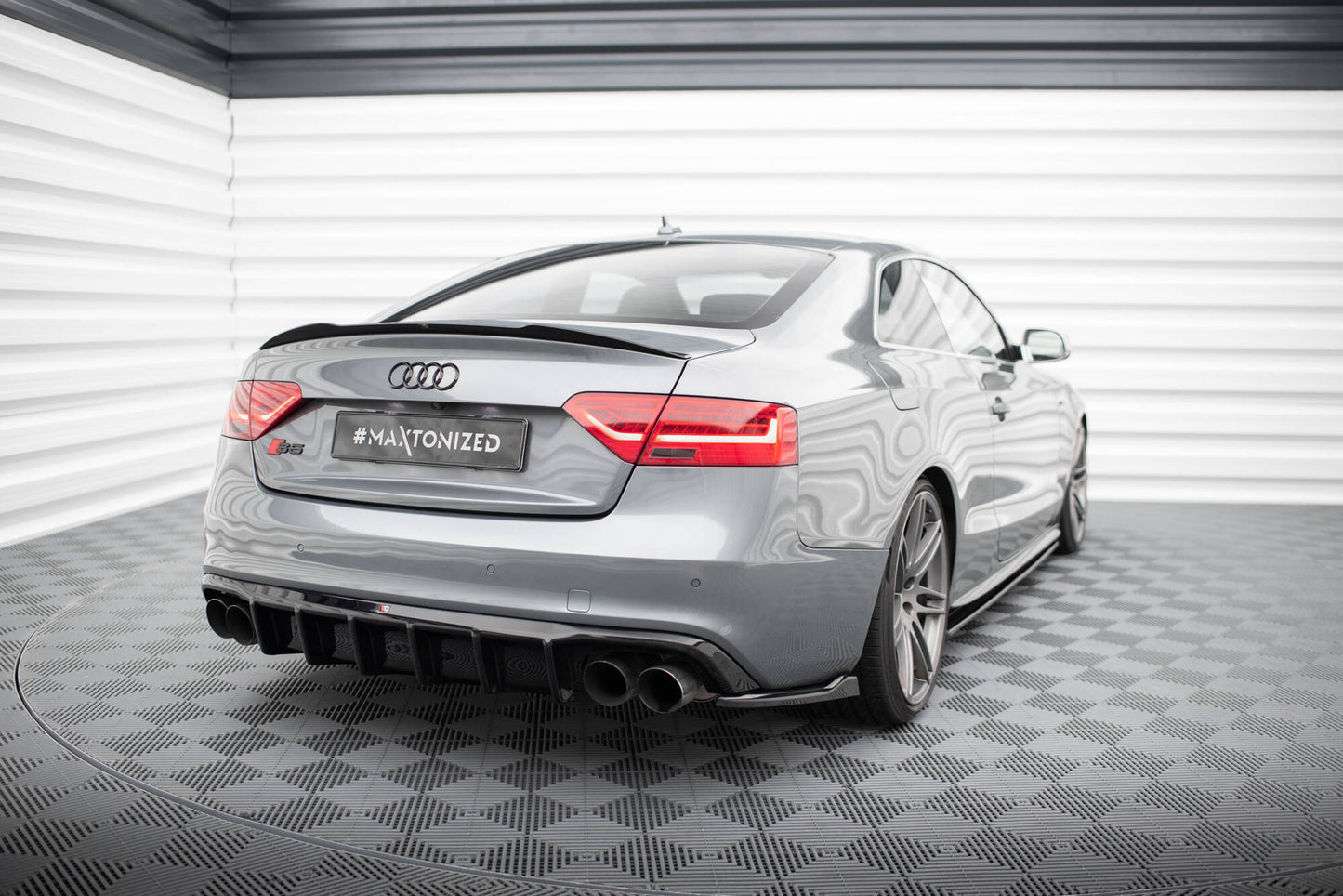 Audi S5 8T Heck Diffusor