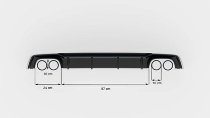 Audi S5 F5 Heck Diffusor