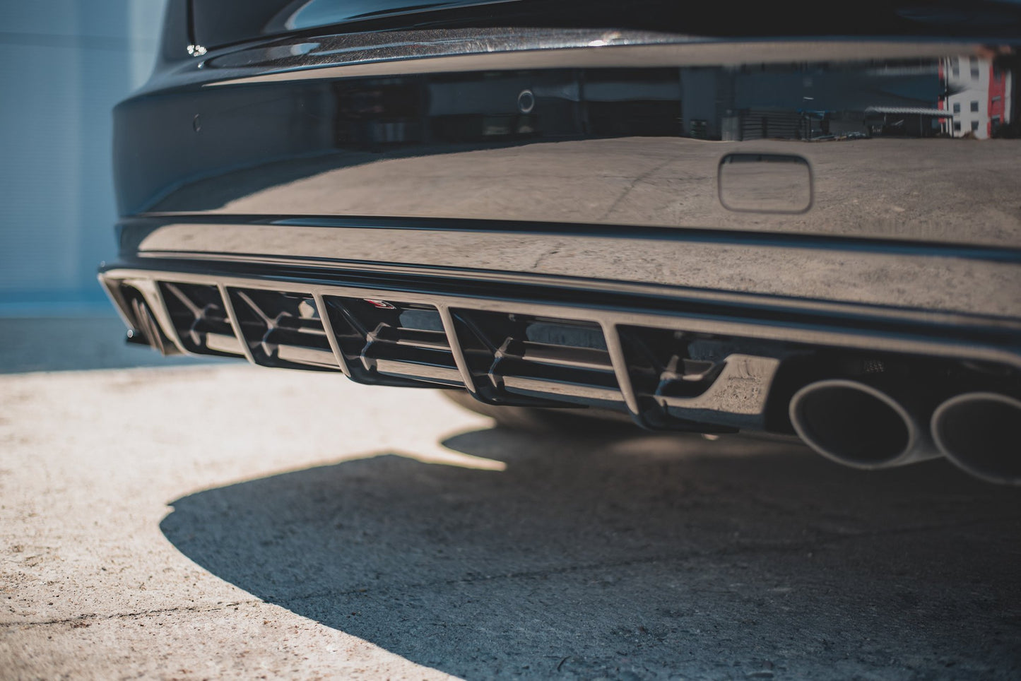 Audi S8 D4 Facelift Heck Diffusor OO-OO