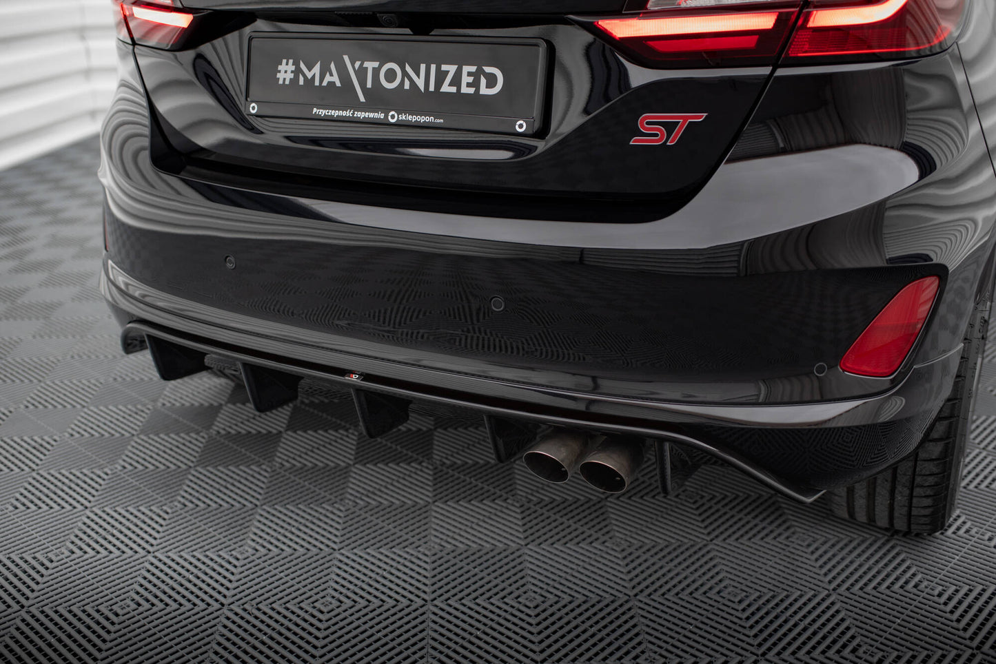 Ford Fiesta ST Mk8 - Heck Diffusor