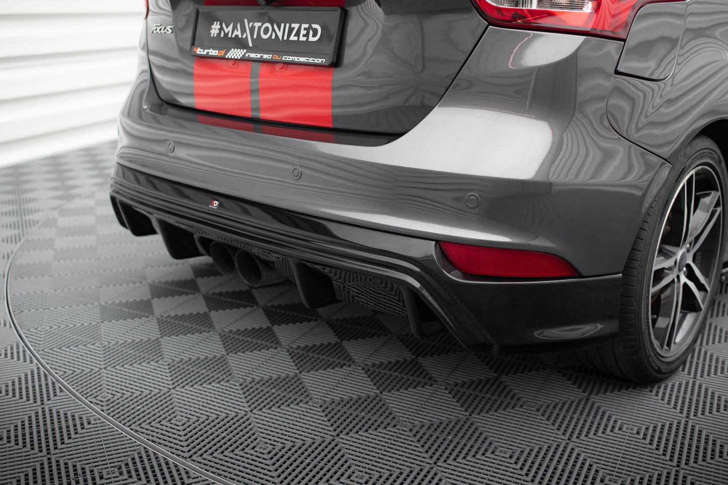 Ford Focus ST Mk3 Facelift - Heck Diffusor RS Optik