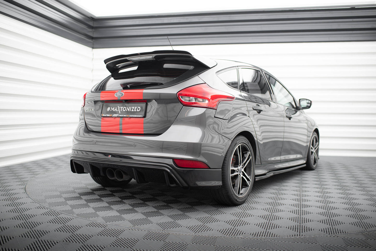 Ford Focus ST Mk3 Facelift - Heck Diffusor RS Optik
