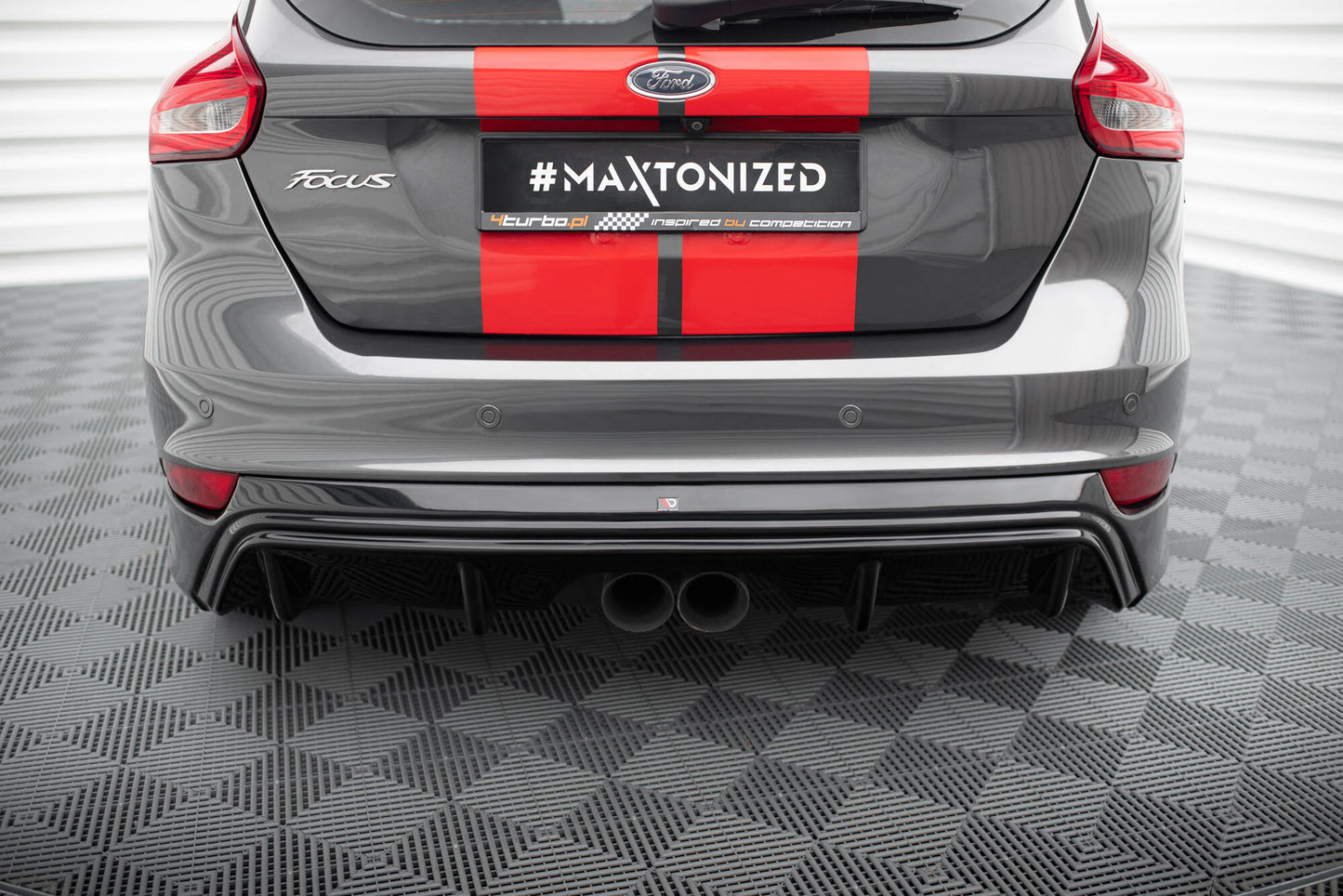 Ford Focus ST Mk3 Facelift - Heck Diffusor RS Optik