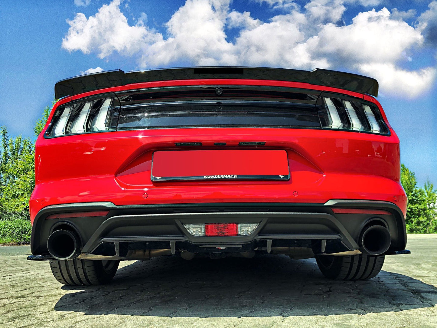 Ford Mustang Mk6 Facelift - Heck Ansatz