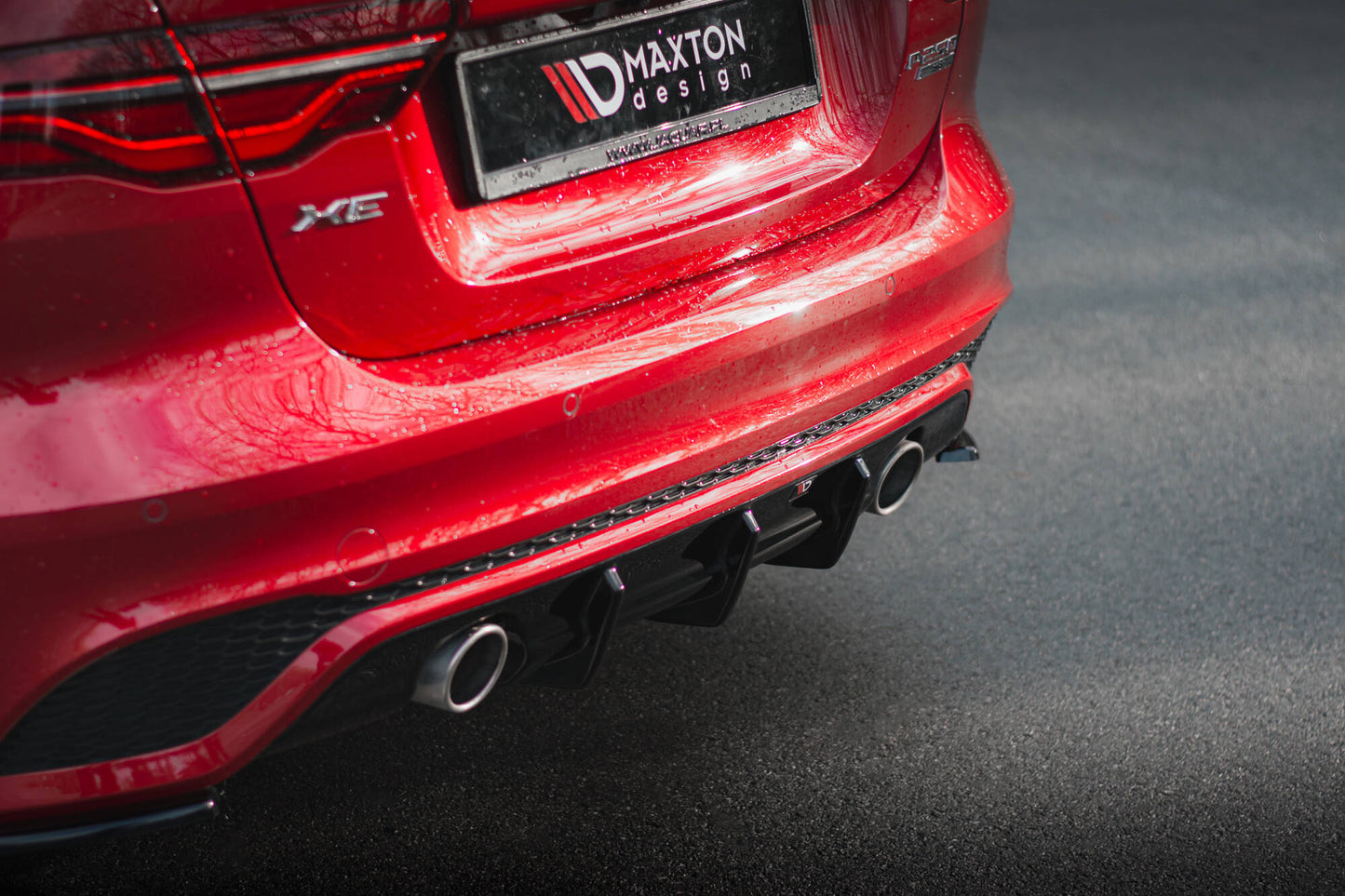 Jaguar XE R-Dynamic X760 Facelift - Heck Diffusor Ansatz