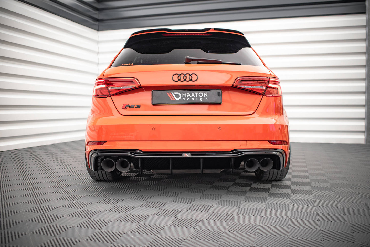 Audi RS3 8V Facelift Sportback Heck Diffusor OO__OO