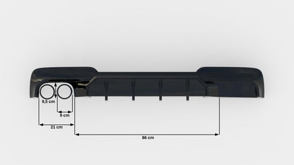 BMW 5er F11 - Heck Diffusor OO- V.2