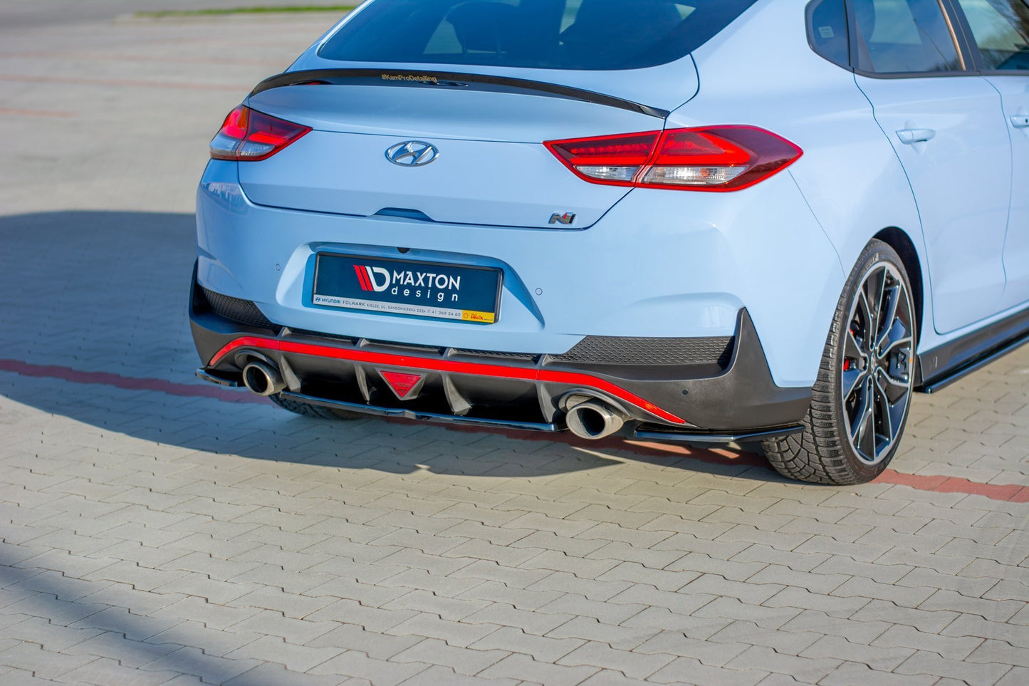 Hyundai i30 N (PD) Fastback - Heck Ansatz