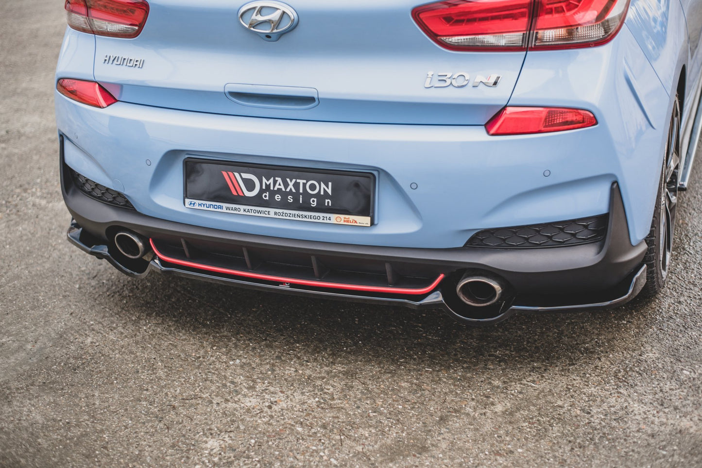 Hyundai i30 N (PD) - Heck Ansatz