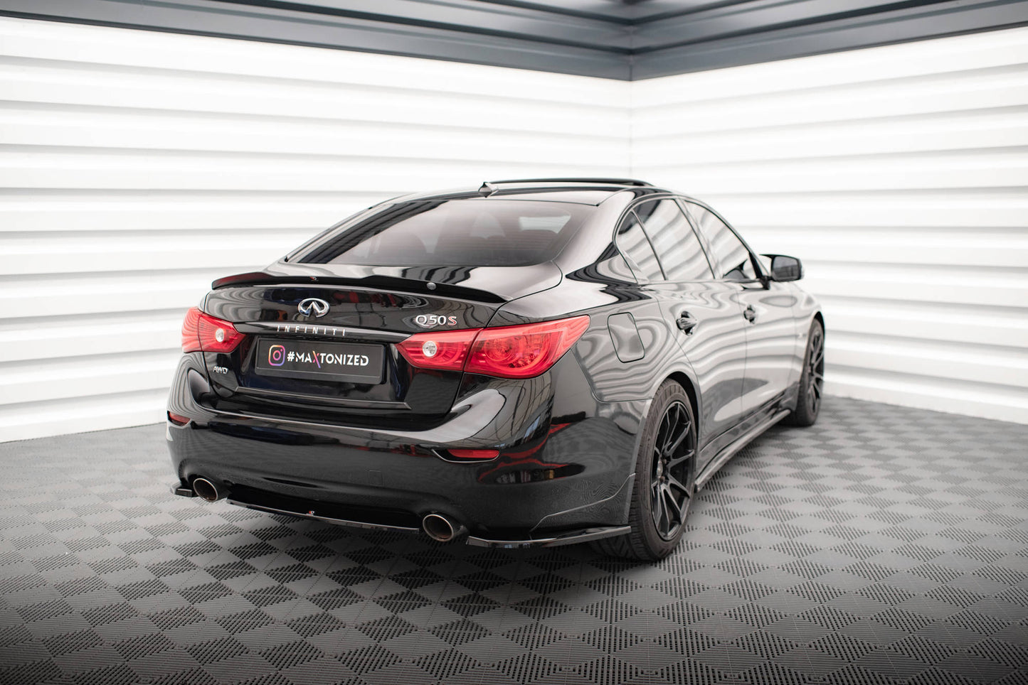 Infiniti Q50 S Mk1 - Heck Ansatz