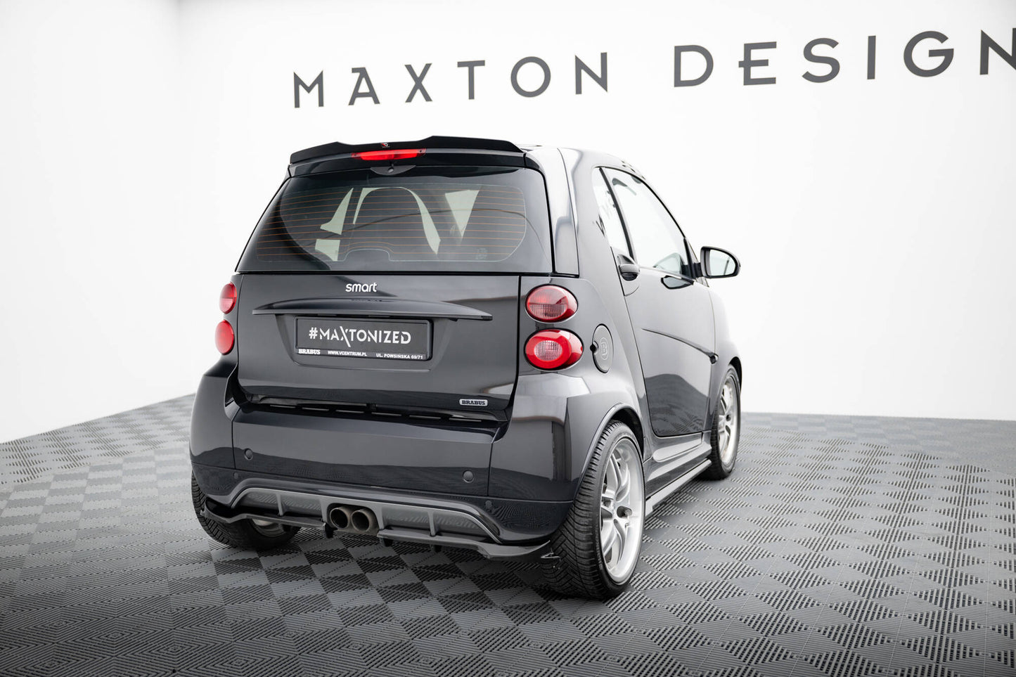 Smart Fortow Brabus C451 - Heck Ansatz
