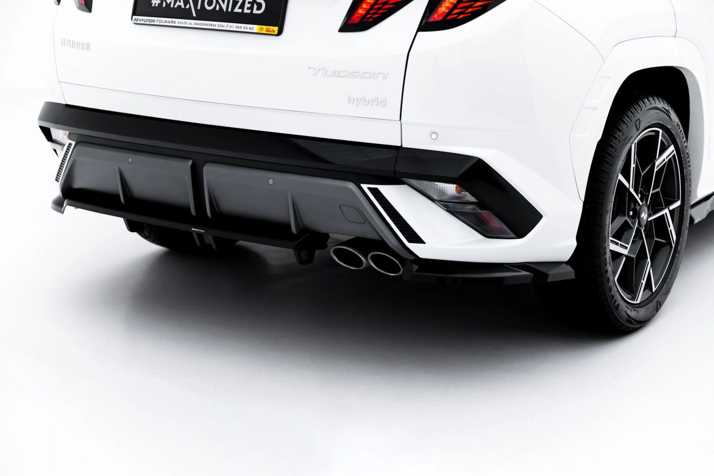 Hyundai Tucson N-Line (NX4) Facelift - Heck Ansatz