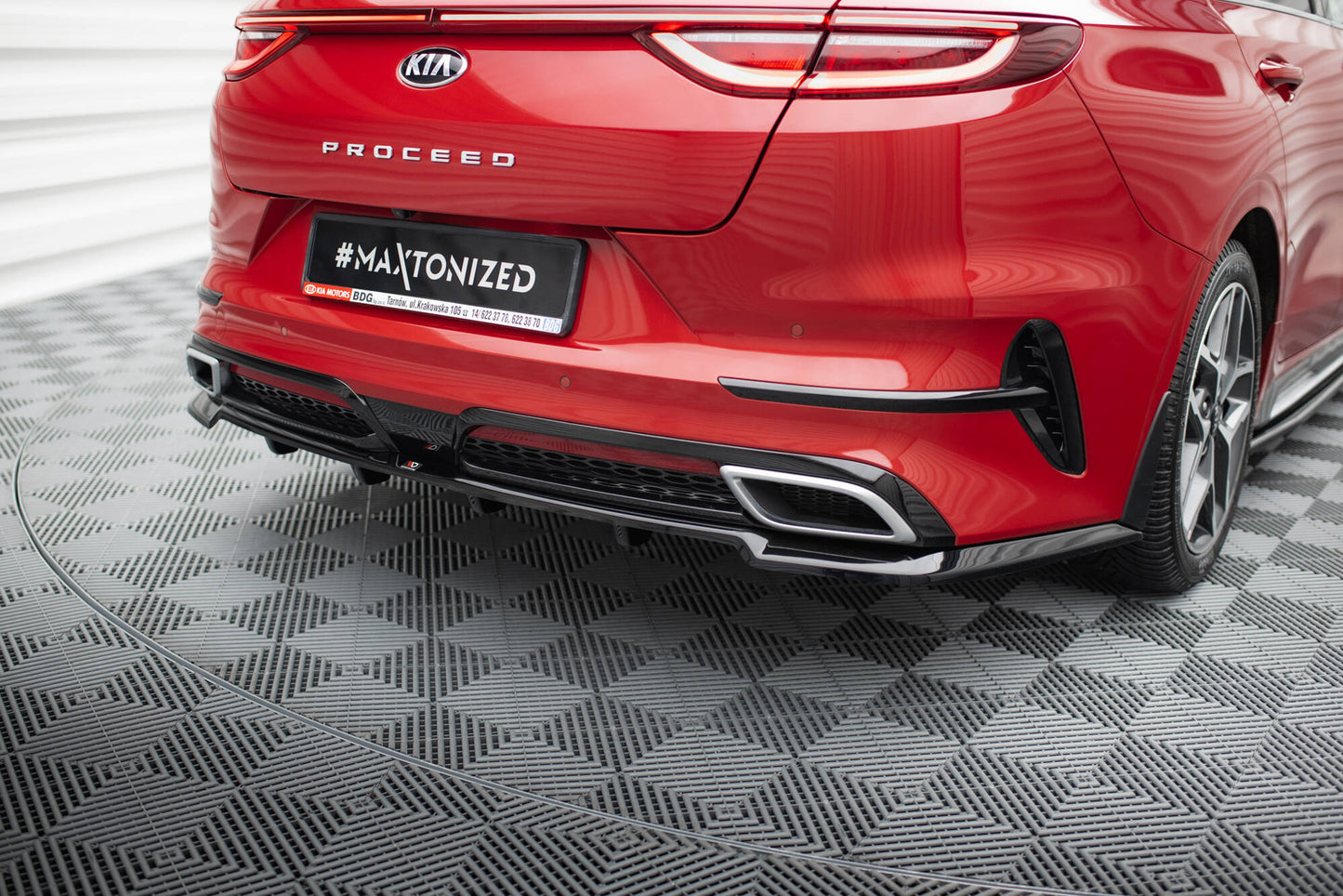KIA ProCeed GT-Line Mk1 (CD) - Heck Ansatz