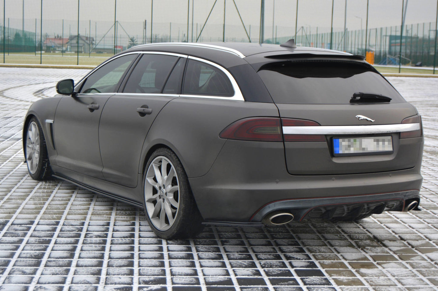 Jaguar XF X250 - Heck Dachspoiler