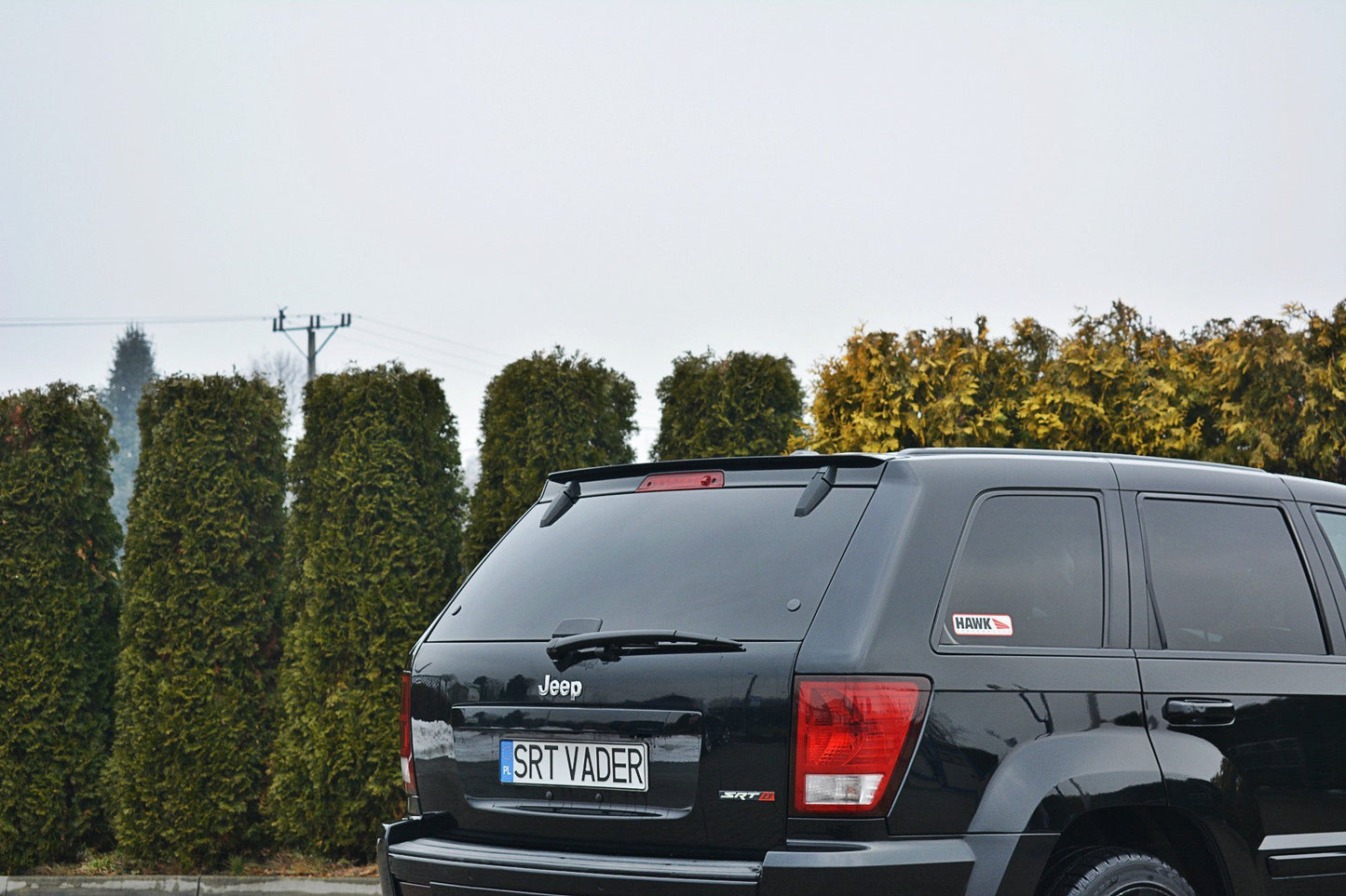 Jeep Grand Cherokee WK STR8 - Heck Dachspoiler