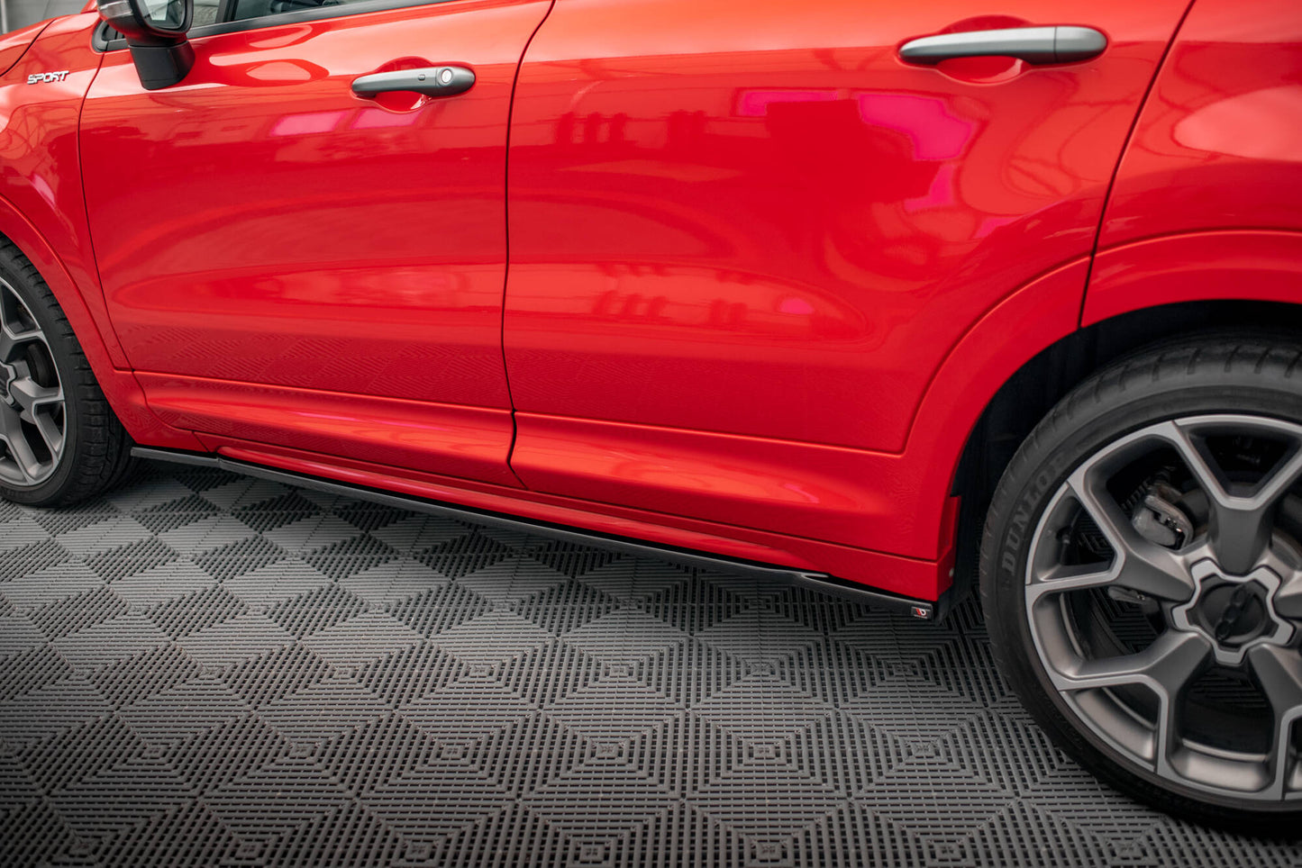 Fiat 500X Facelift - Seitenschweller